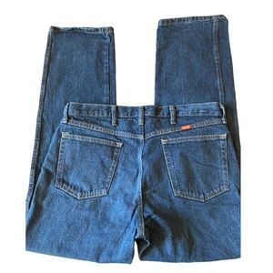 Rustler Straight Leg 100% Cotton Men’s Jeans 36x32